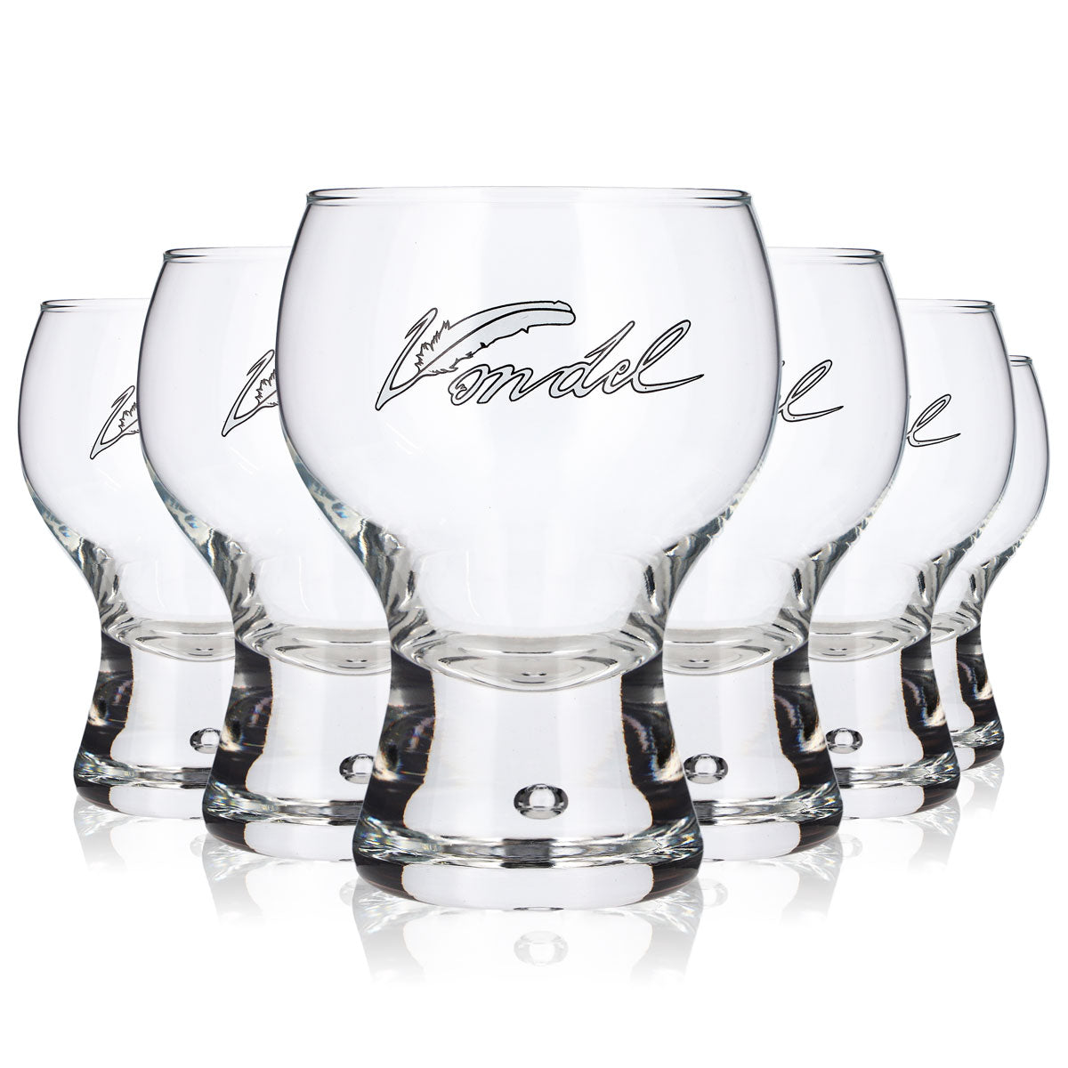 6x Vondel Bier Glas 0,4l Pokal Durobor Cosmos