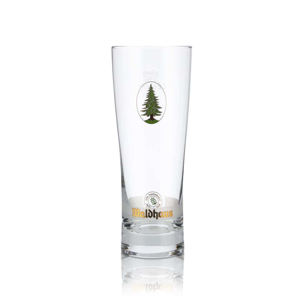 6x Waldhaus Glas 0,25l Bierglas Pokalglas Becherglas Gläser Set Brauerei Gastro – Ansicht 2