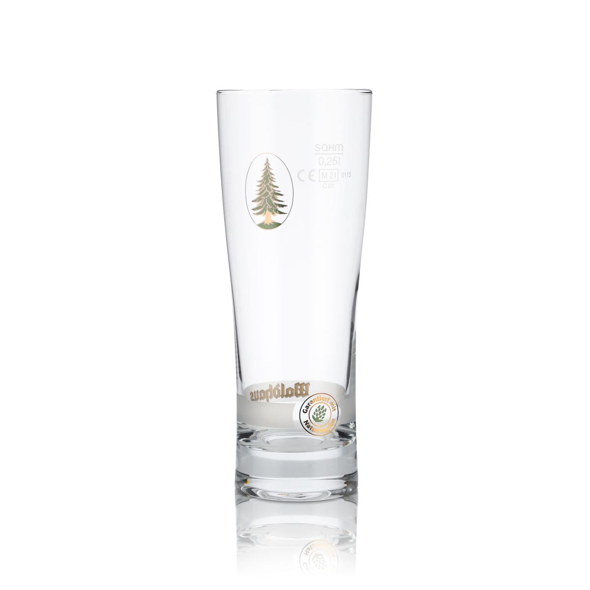 6x Waldhaus Glas 0,25l Bierglas Pokalglas Becherglas Gläser Set Brauerei Gastro – Ansicht 3