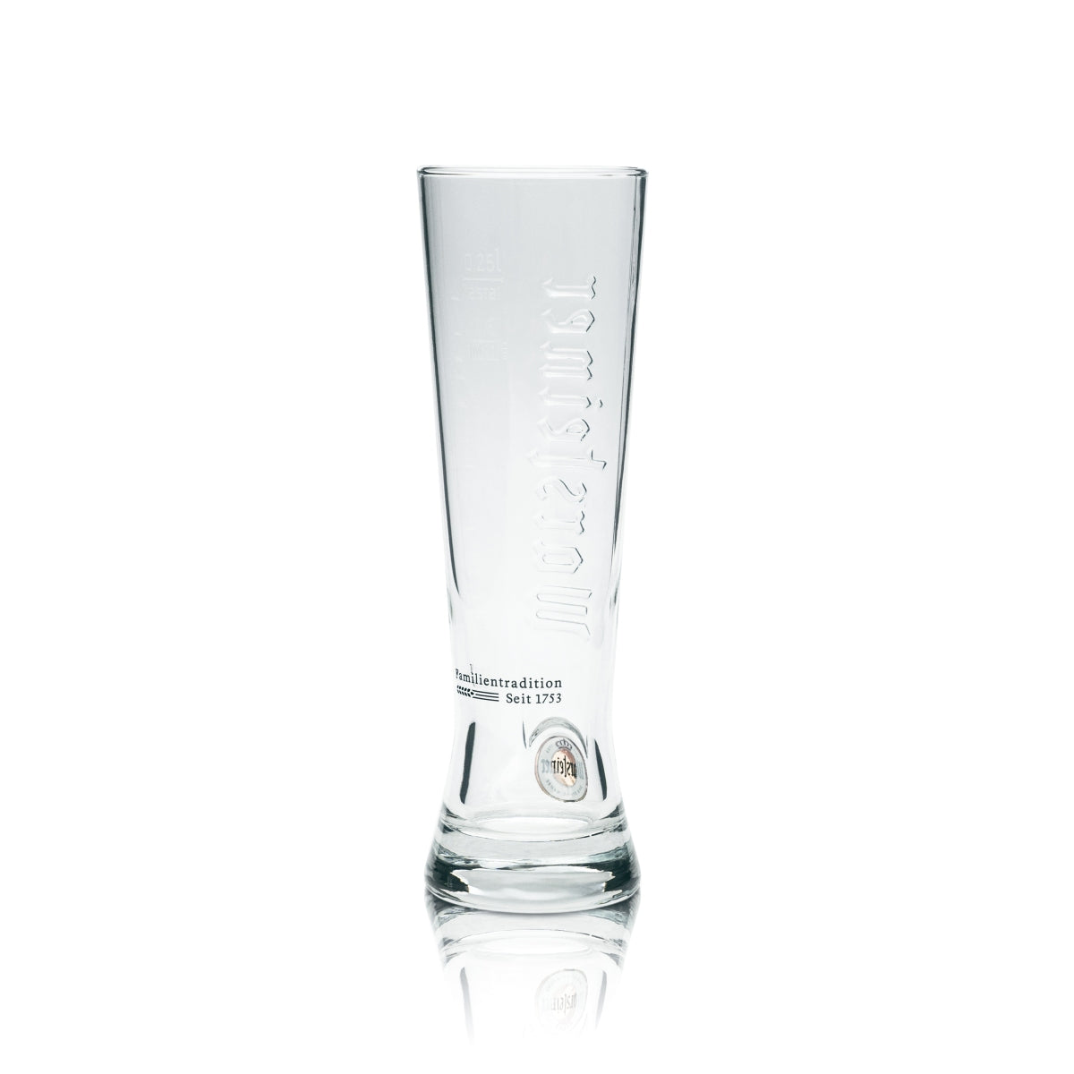 6x Warsteiner Bier Glas 0,25l Premium Cup Relief Pils Tulpe Gläser Pokal Beer – Ansicht 3