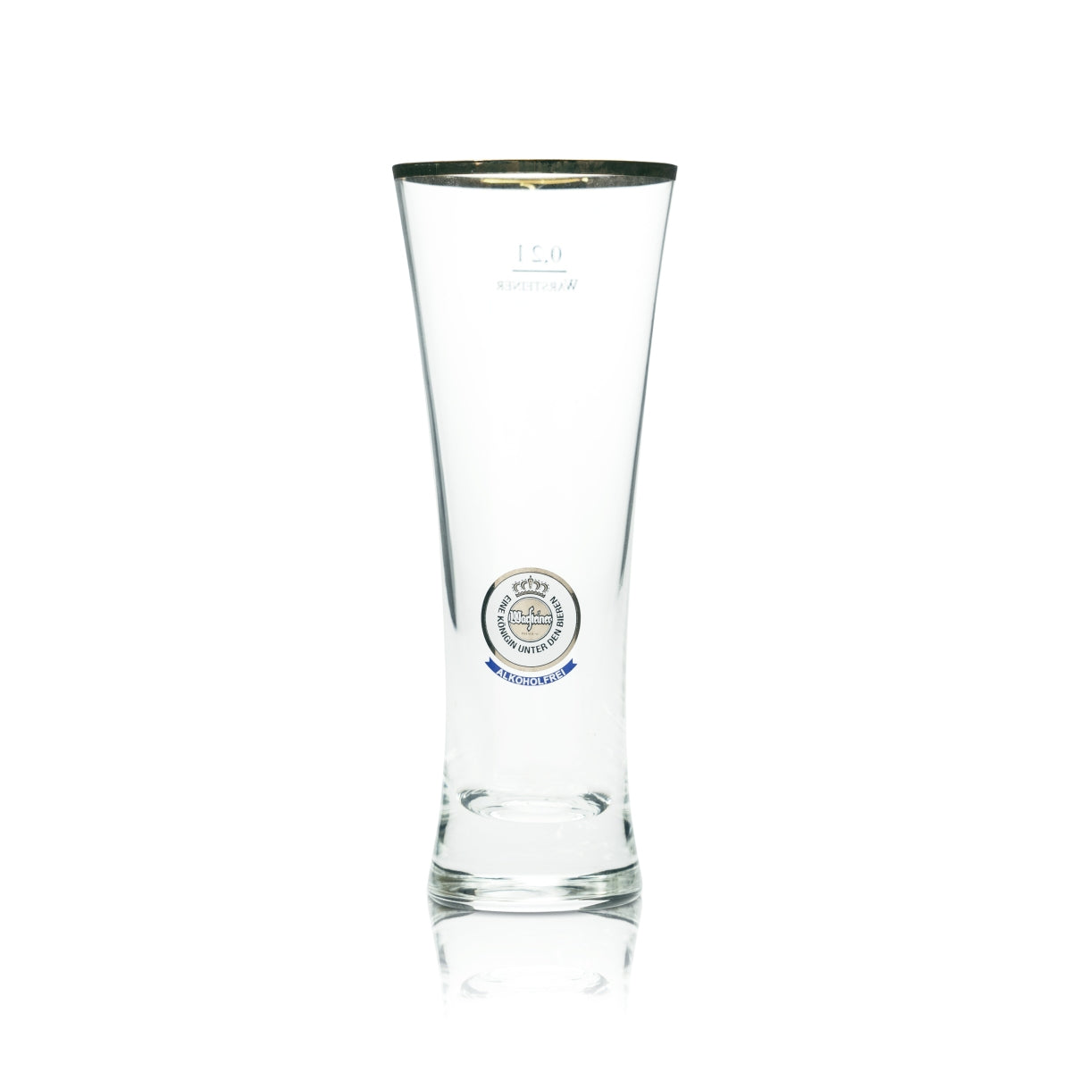 6x Warsteiner Bier Glas 0,2l Pokal Stange Becher Alkoholfrei Gläser Bar Gastro – Ansicht 2