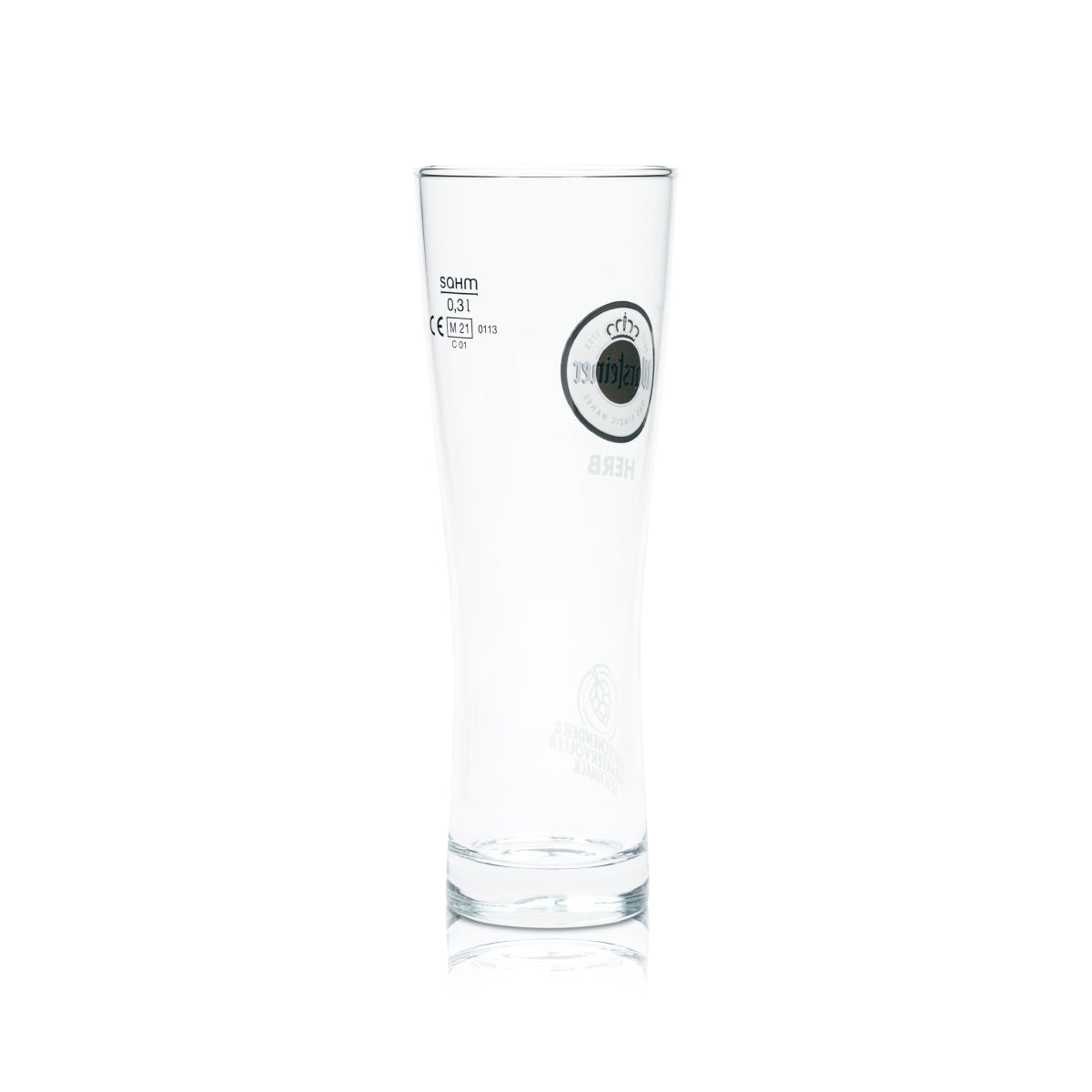 6x Warsteiner Bier Glas 0,3l Herb Cup Becher Gläser Tulpe Pokal Brauerei Beer – Ansicht 3