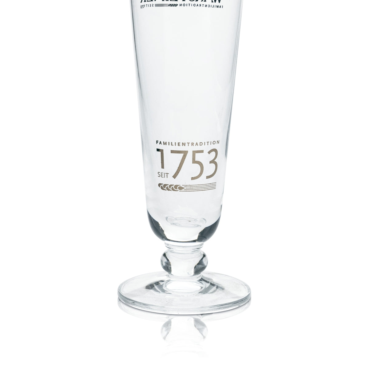 6x Warsteiner Bier Glas 0,3l Pokal Tulpe Goldrand Gläser Brauerei Gastro 1753 – Ansicht 4