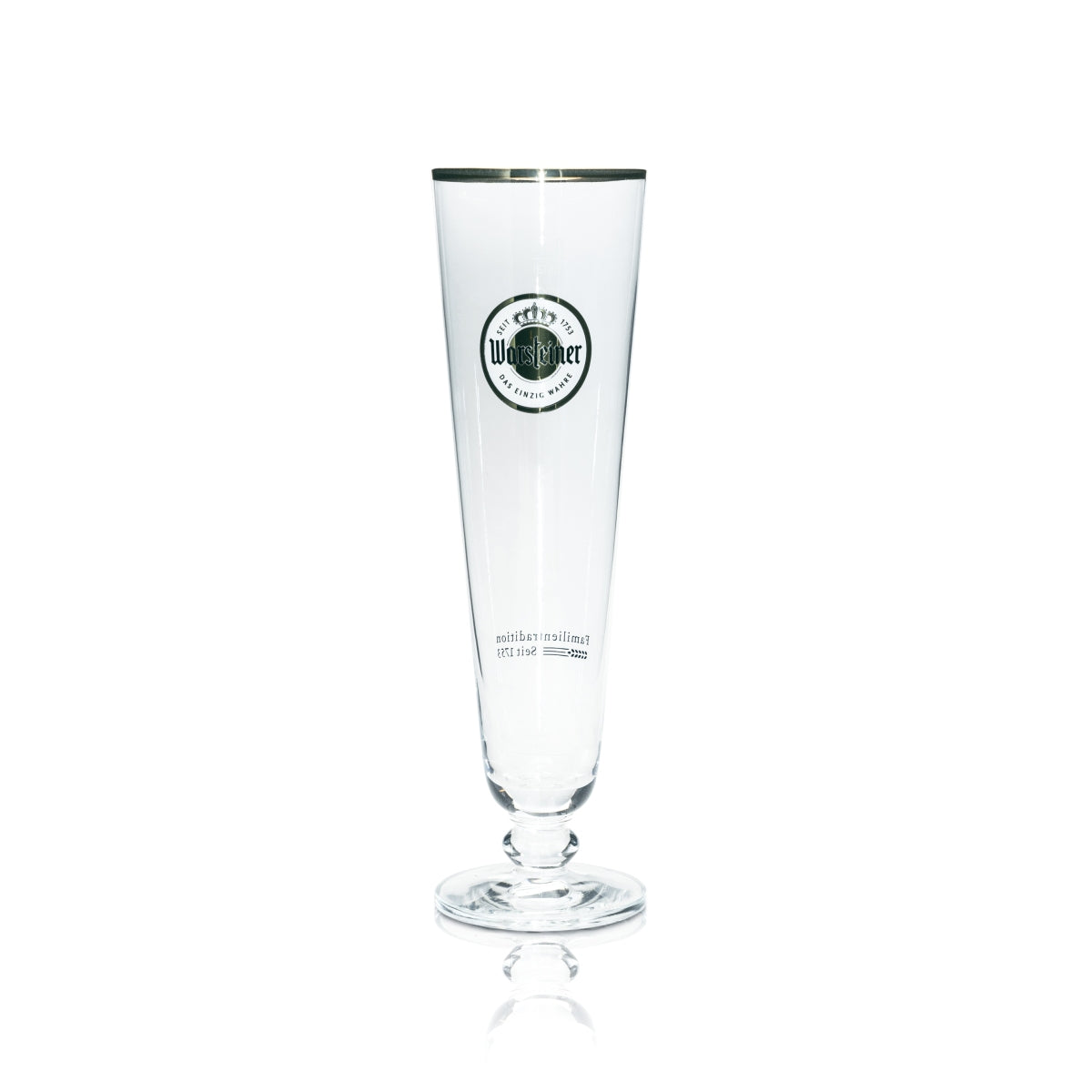 6x Warsteiner Bier Glas 0,4l Tulpe Exklusiv Gläser Pokal Stiel Pils Brauerei – Ansicht 2