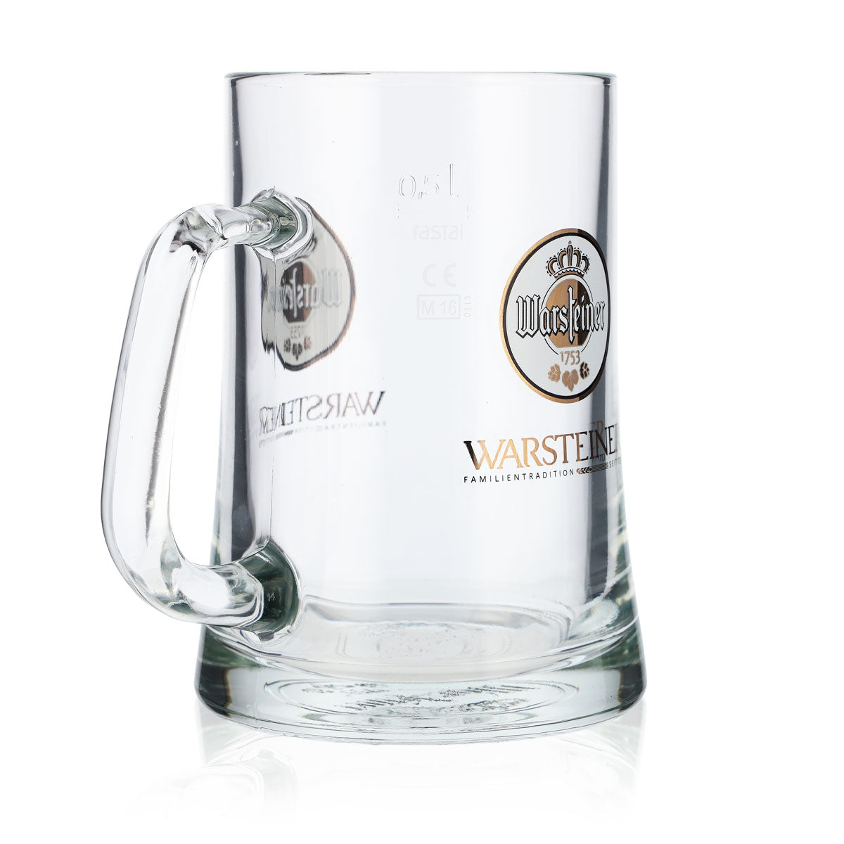 6x Warsteiner Bier Glas 0,5l Bierseidel Bierkrüge Bierhumpen – Ansicht 6