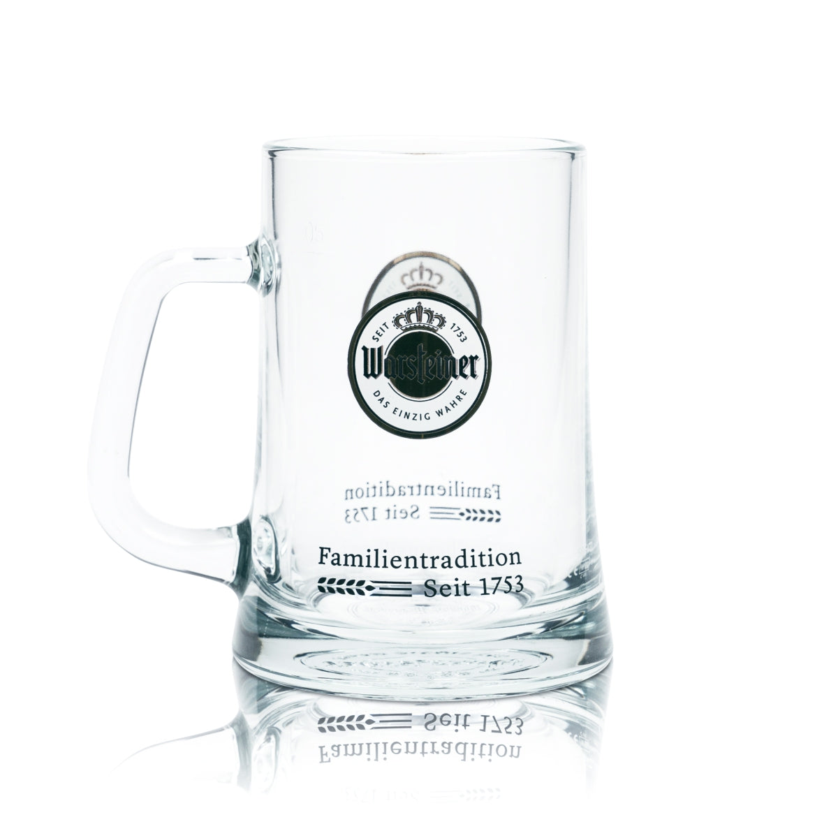 6x Warsteiner Bier Glas 0,5l Krug Party Seidel Henkel Gläser Krüge Brauerei Beer – Ansicht 2
