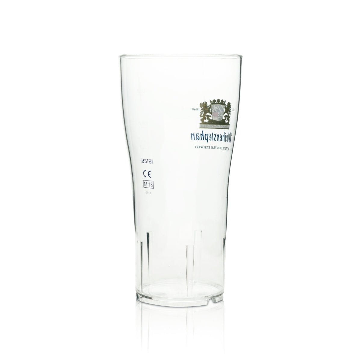 6x Weihenstephan Bier Glas 0,5l Mehrweg Kunststoff Becher Rastal Festival Bar – Ansicht 3