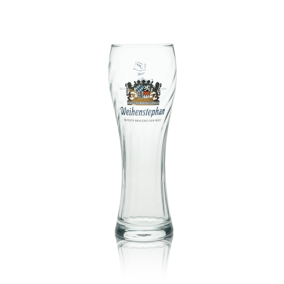 6x Weihenstephan Bier Glas Biergläser Weizen 0,3l Relief Rastal – Ansicht 2