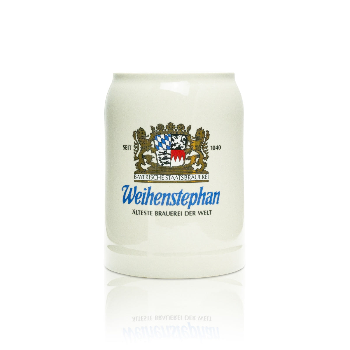 6x Weihenstephan Bier Glas Krug Ton 0,5l Franz Herb – Ansicht 2