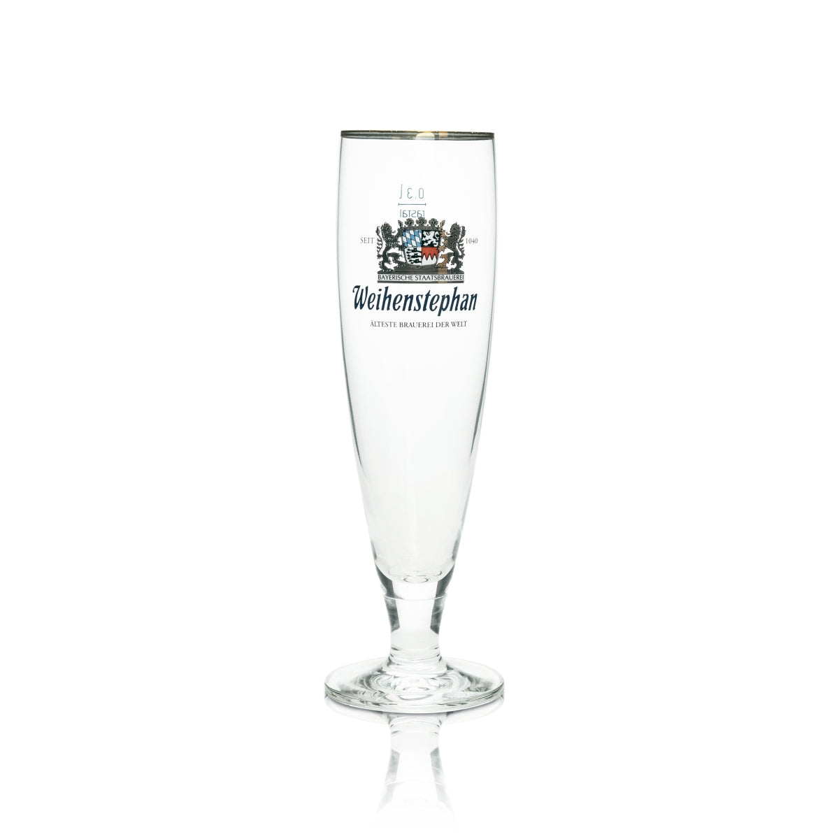 6x Weihenstephan Bier Glas Pokal Pegasus 0,3l rastal – Ansicht 2
