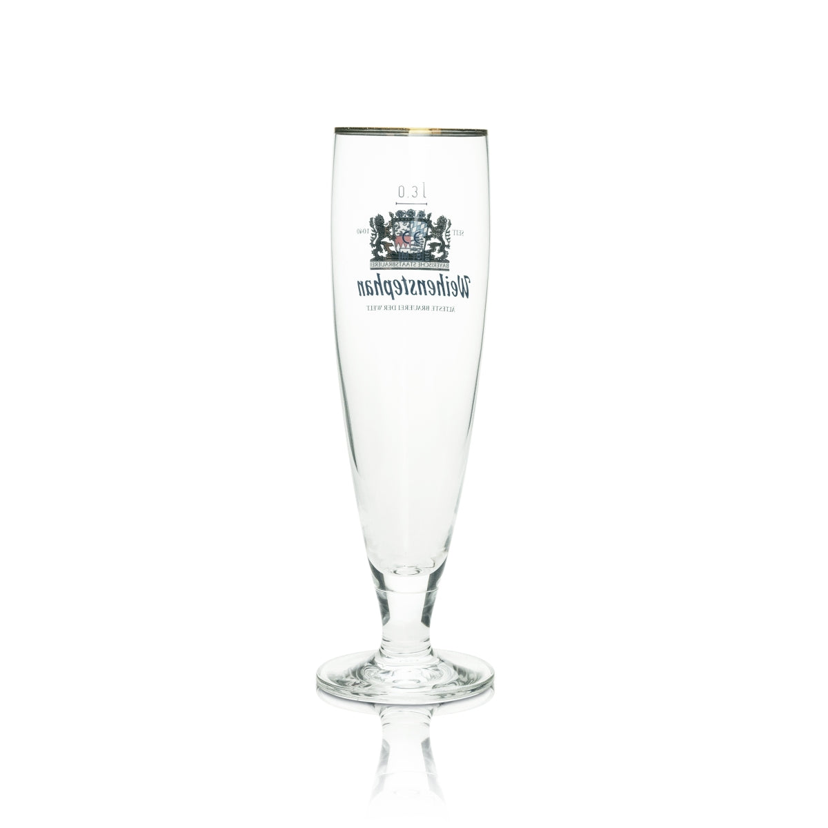 6x Weihenstephan Bier Glas Pokal Pegasus 0,3l rastal – Ansicht 3