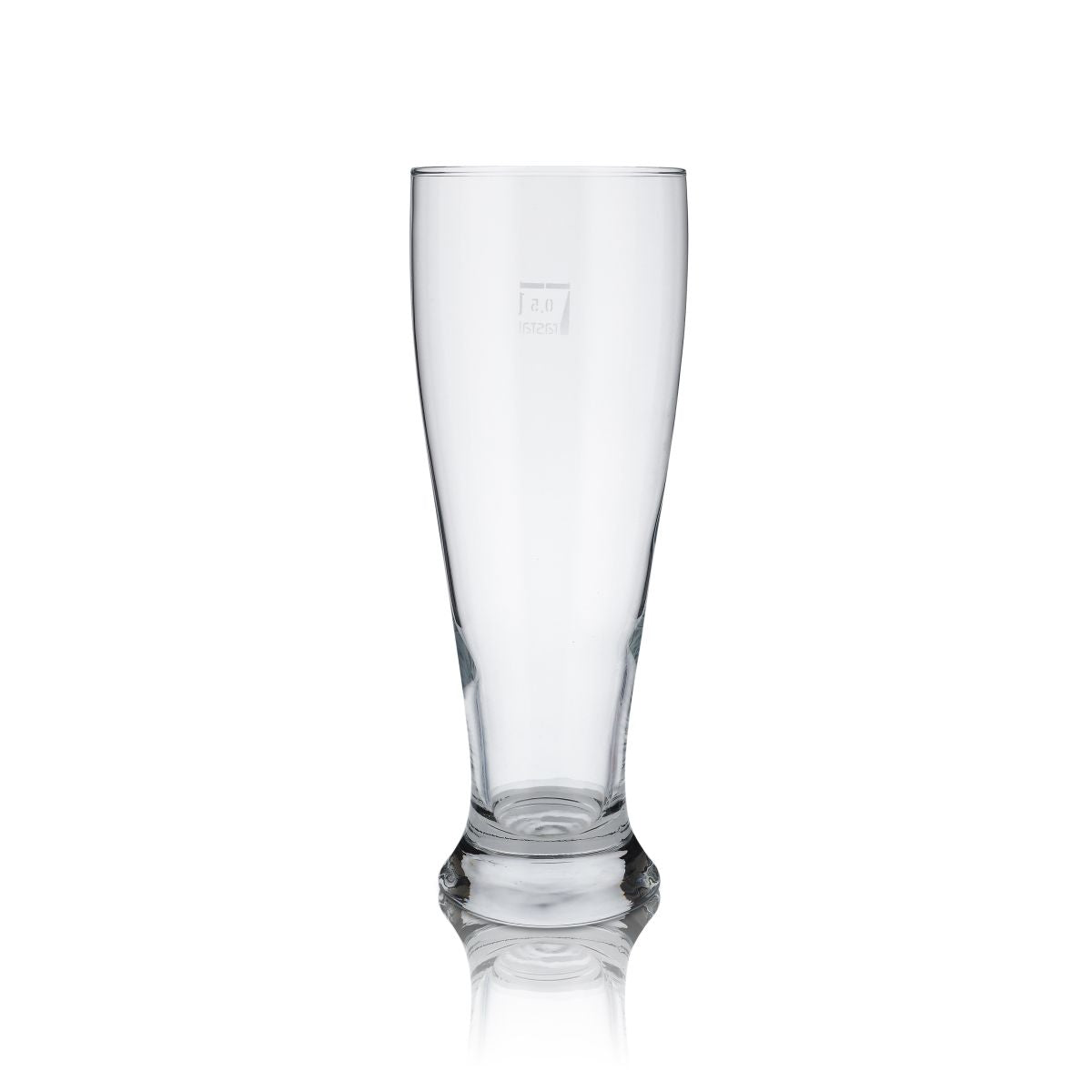 6x Weißbierglas Hefeweizengläser 0,5l Blanko Eichung Gastro Weizen Glas – Ansicht 2