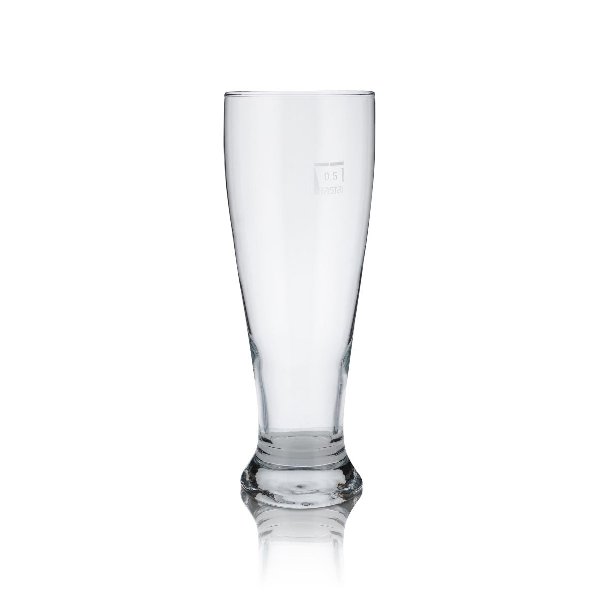6x Weißbierglas Hefeweizengläser 0,5l Blanko Eichung Gastro Weizen Glas – Ansicht 3