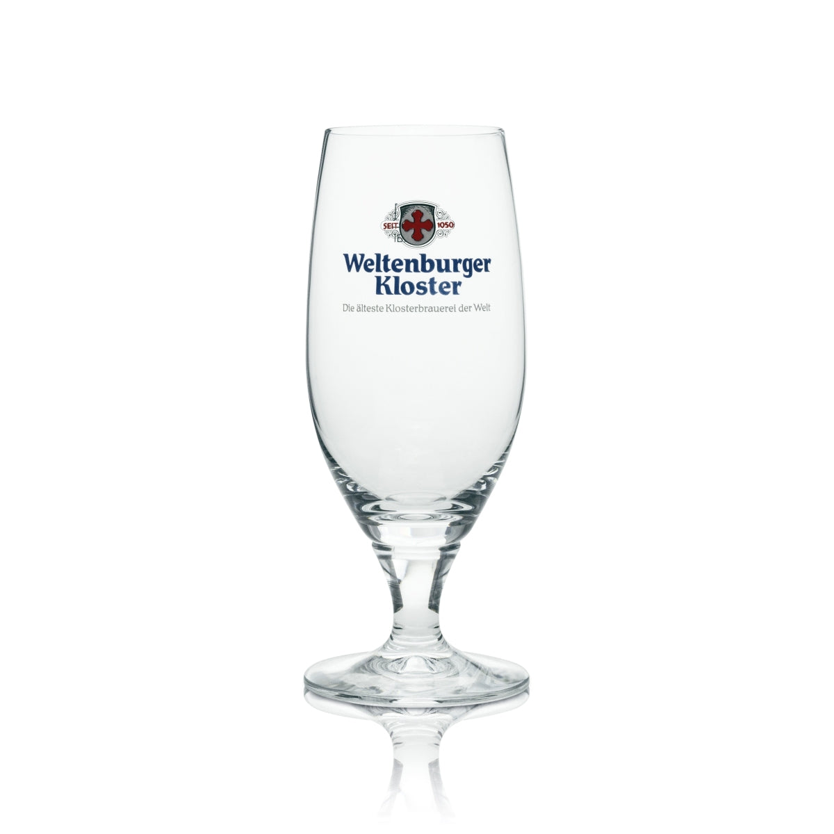 6x Weltenburger Kloster Bier Glas Pokal 0,3l Logo Rot Rastal – Ansicht 2
