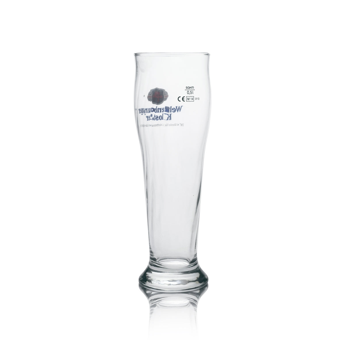 6x Weltenburger Kloster Bier Glas Weizen 0,5l Sahm – Ansicht 3