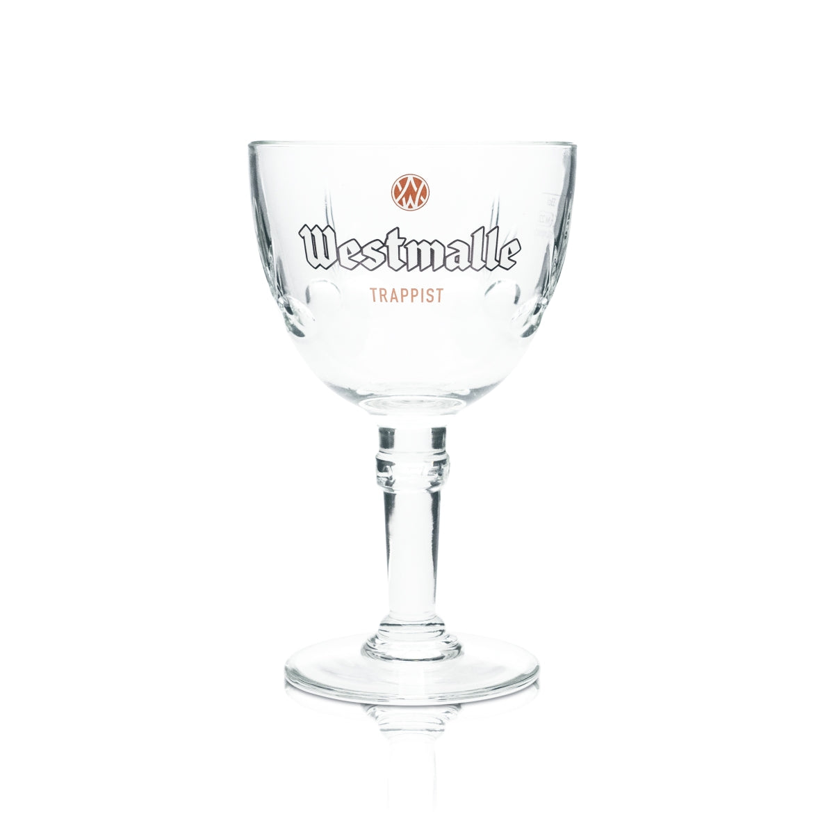 6x Westmalle Glas 0,33l Bier Kelch Pokal Cup Gläser Designstiel Gastro Bar BEL – Ansicht 2
