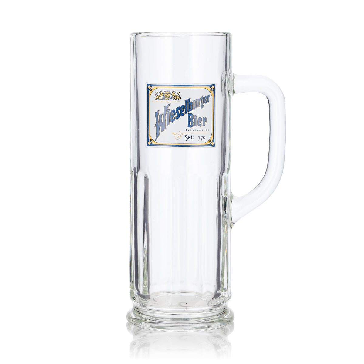 6x Wieselburger Bier Glas 0,3l Krug Seit 1770 Schutzmarke Sahm (6er Set) – Ansicht 2