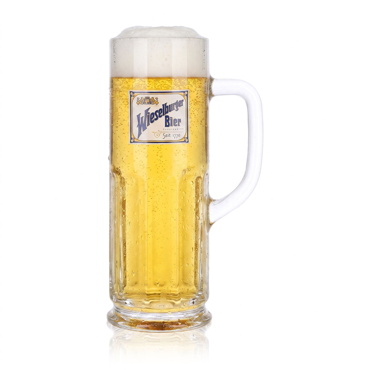 6x Wieselburger Bier Glas 0,5l Krug Seit 1770 Seidel Sahm – Ansicht 2
