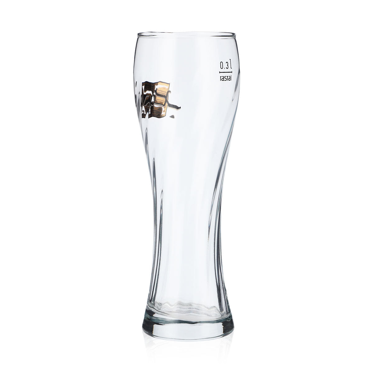 6x Xan Bier Glas 0,3l Biergläser Glas Weißbierglas Oberbayern Rastal – Ansicht 4