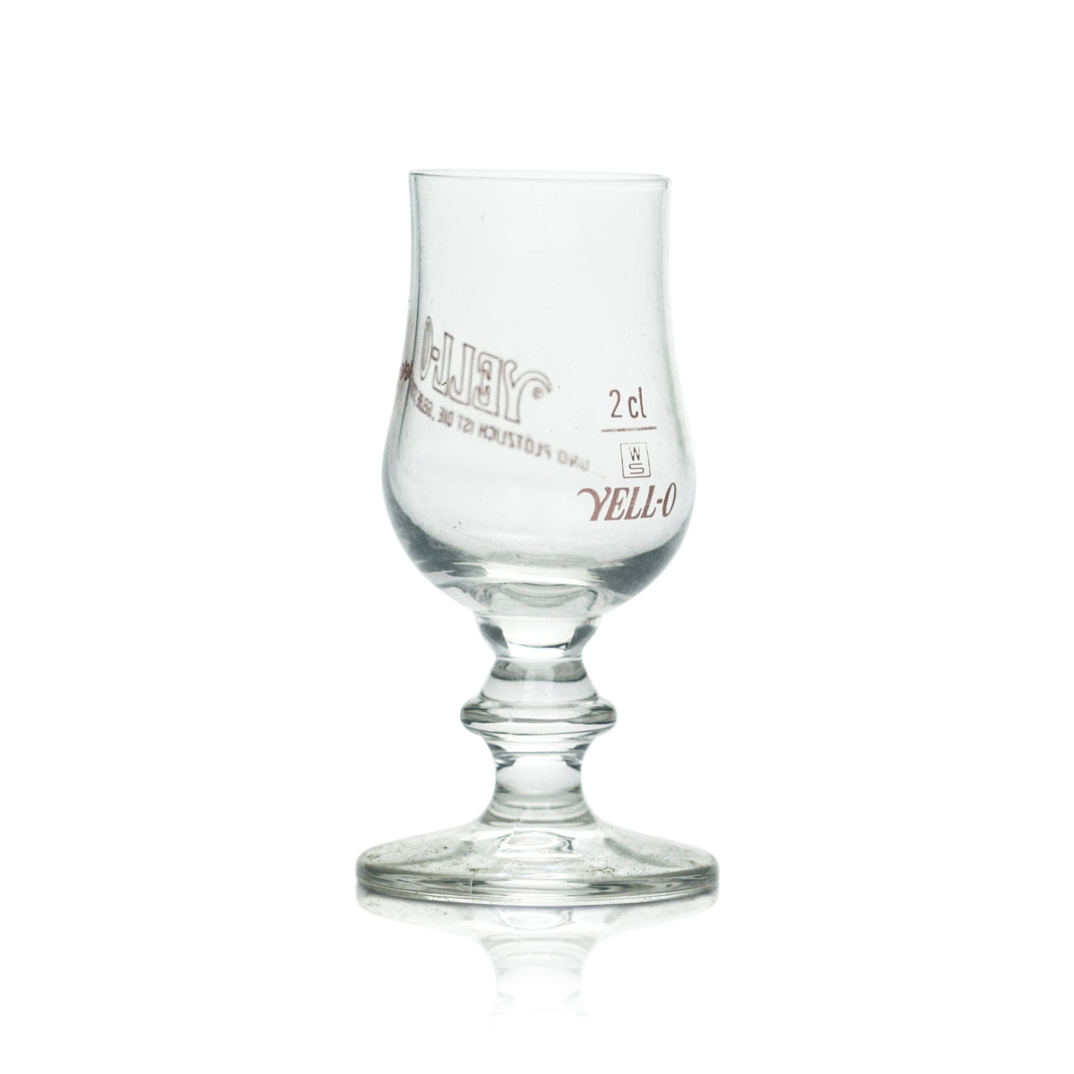 6x Yello Prosecco Sekt Glas 2cl Kelch Gläser Kurze Shots Sekt Champagner – Ansicht 3
