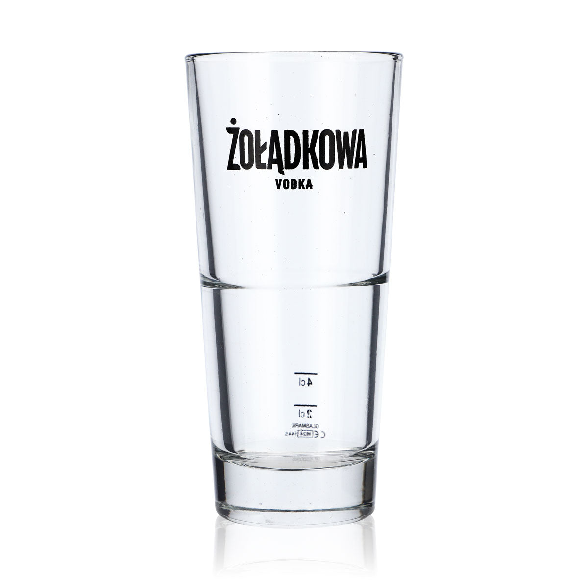 6x Zoladkowa Vodka Glas 0,33l Gläser Longdrinkglas Stapelglas – Ansicht 2