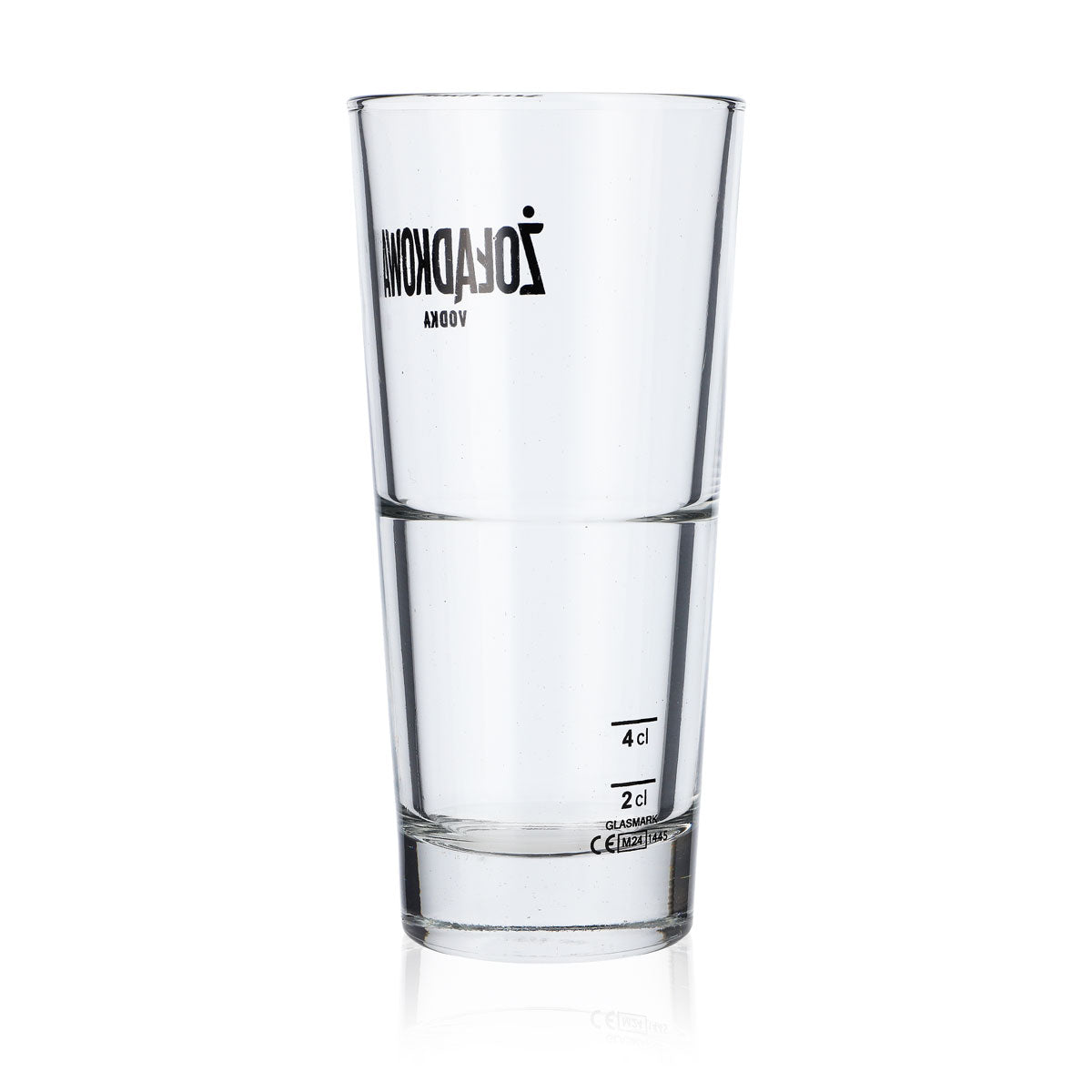 6x Zoladkowa Vodka Glas 0,33l Gläser Longdrinkglas Stapelglas – Ansicht 4
