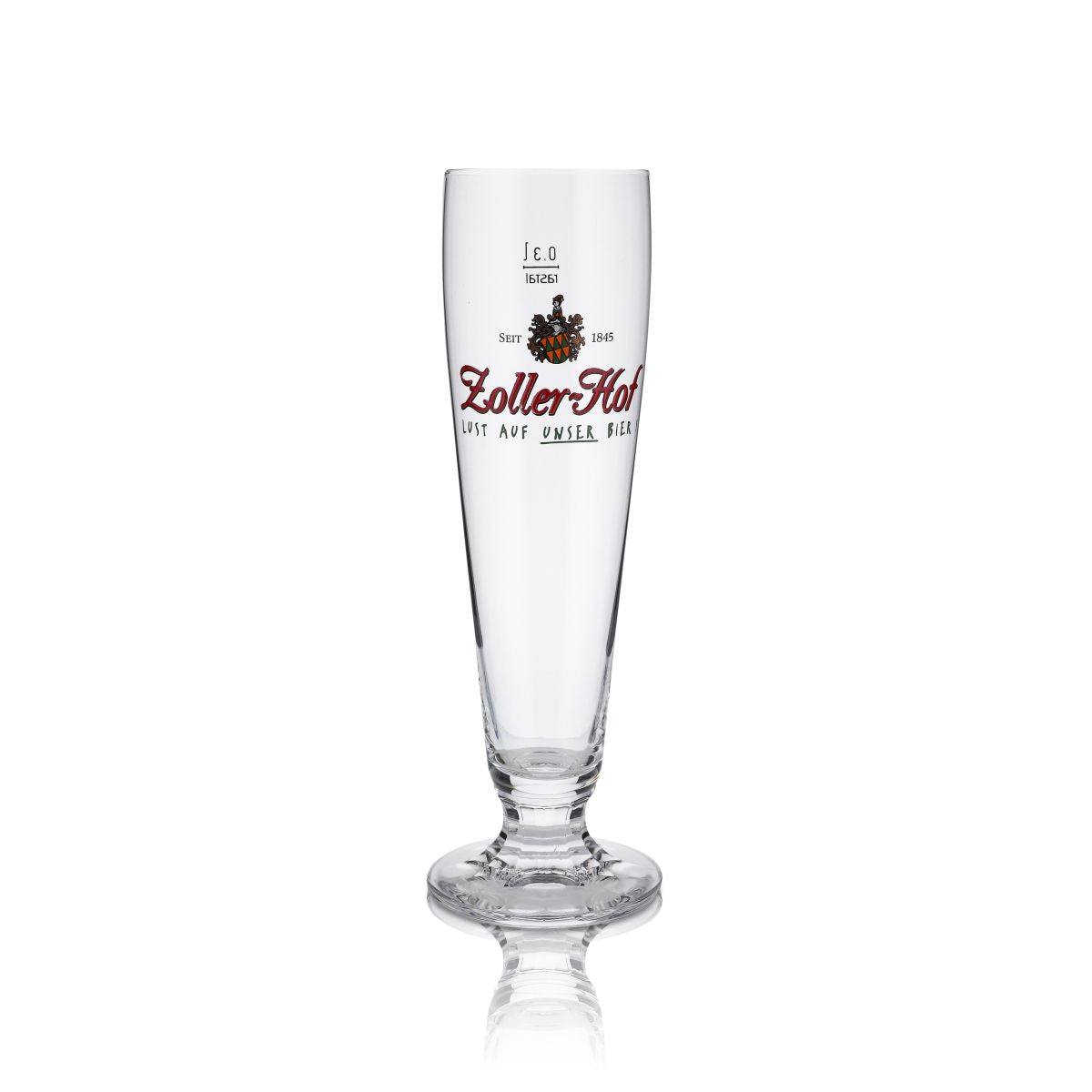 6x Zoller Hof Glas 0,3l Bierglas Pokalglas Pilstulpe Gläser Set Brauerei Gastro – Ansicht 2