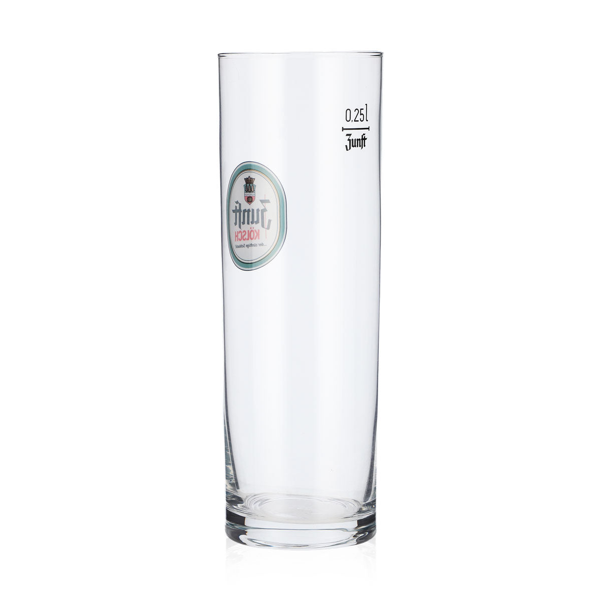 6x Zunft Bier Glas Kölschgläser Biergläser 0,25l Stange Kölsch – Ansicht 4