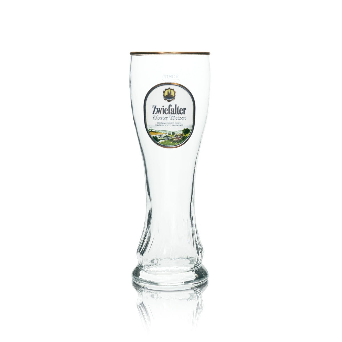 6x Zwiefalter Bier Glas 0,3l Weißbier Eibsee Sahm Weizen Gläser Hefe Brauerei – Ansicht 2