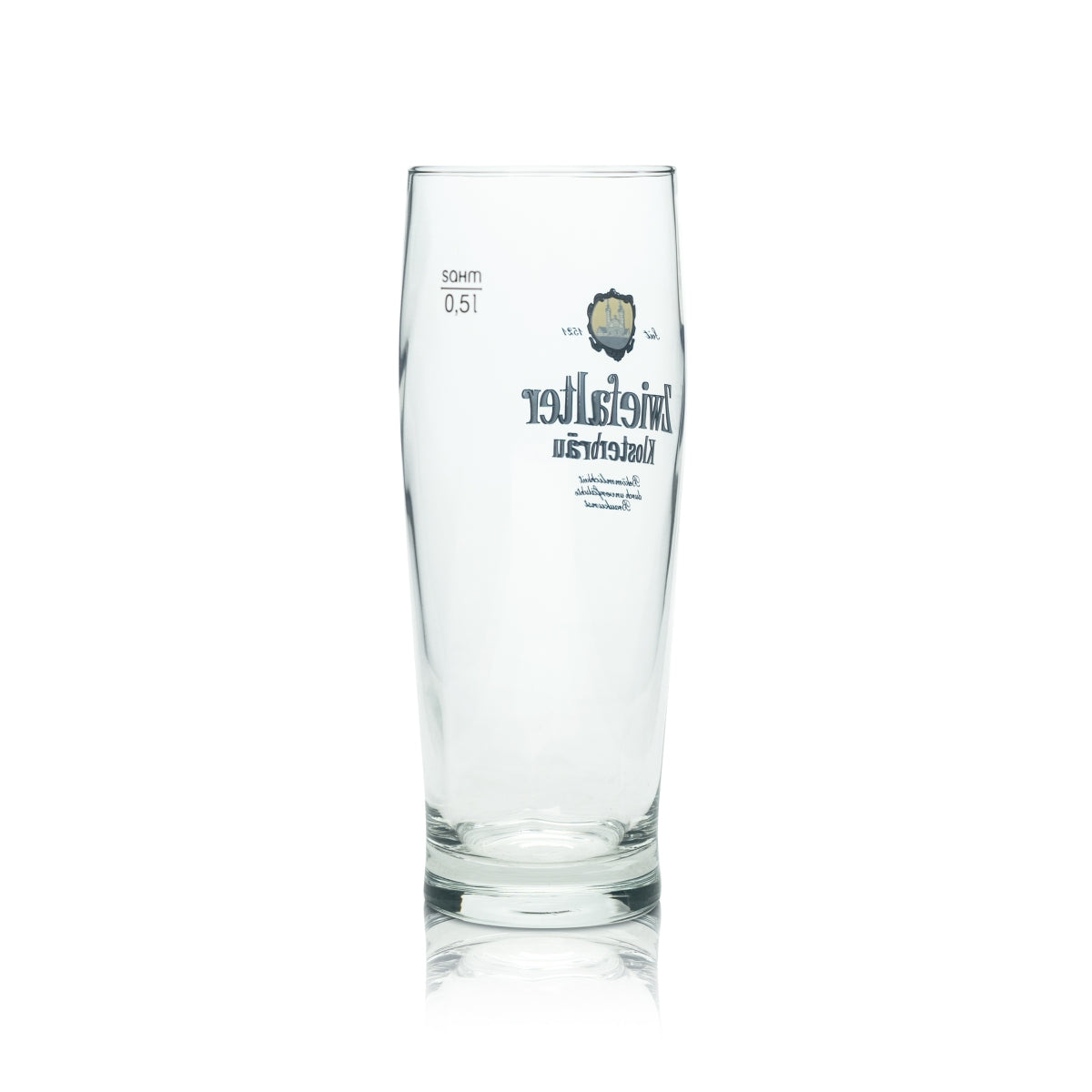 6x Zwiefalter Bier Glas 0,5l Klosterbräu Becher Trumpf Sahm Willi Gläser Pils – Ansicht 4