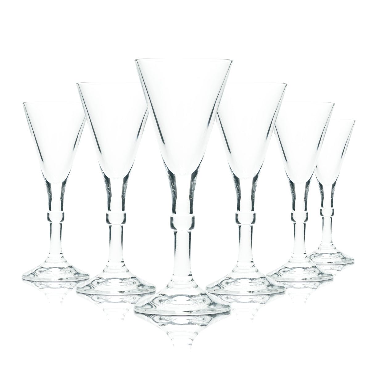 6x Zwiesel Glas 5cl Spitzkelch Stilglas Schnaps Tasting Nosing Gläser Kristall