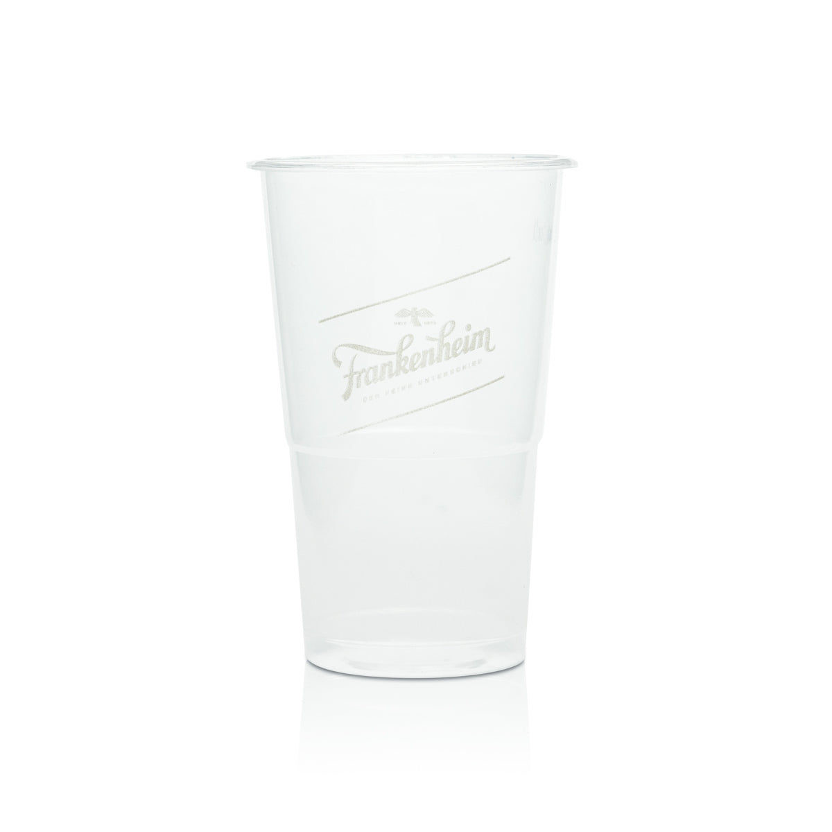 74x Frankenheim Bier Einweg Becher 0,3l Festival Glas Kunststoff Cup Plastik – Ansicht 2