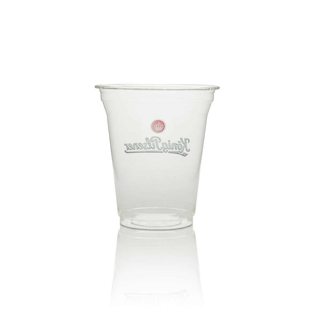 75x König Pilsner Bier Becher Transparent 0,3l – Ansicht 3