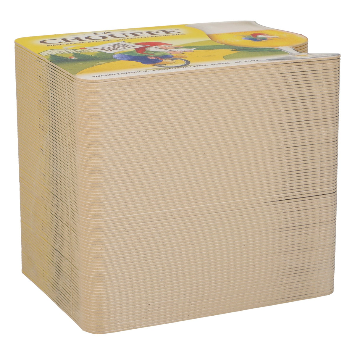 80x Brasserie D'Achouffe Bier Bierdeckel Untersetzer Glasuntersetzer Ausgestanzt – Ansicht 2