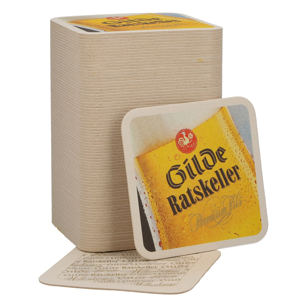 80x Gilde Bierdeckel Ratskeller