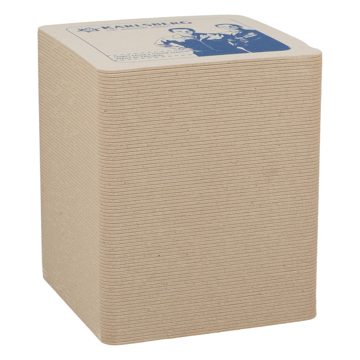 80x Karlsberg Bier Bierdeckel Untersetzer Glasuntersetzer Barzubehör Blaues Logo – Ansicht 2