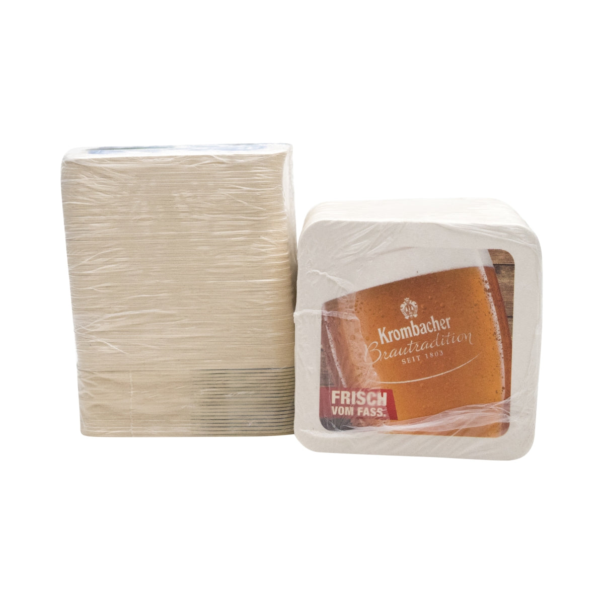 80x Krombacher Bier Bierdeckel Brautradition Kellerbier