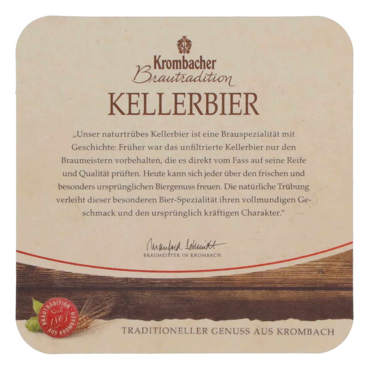 80x Krombacher Bier Bierdeckel Untersetzer Glasuntersetzer Barzubehör Kellerbier Bts1803 – Ansicht 4
