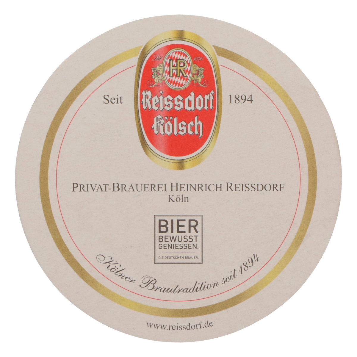 80x Reissdorf Bier Bierdeckel Untersetzer "Kölner Notgeld" 50 Pfennig V4 – Ansicht 4