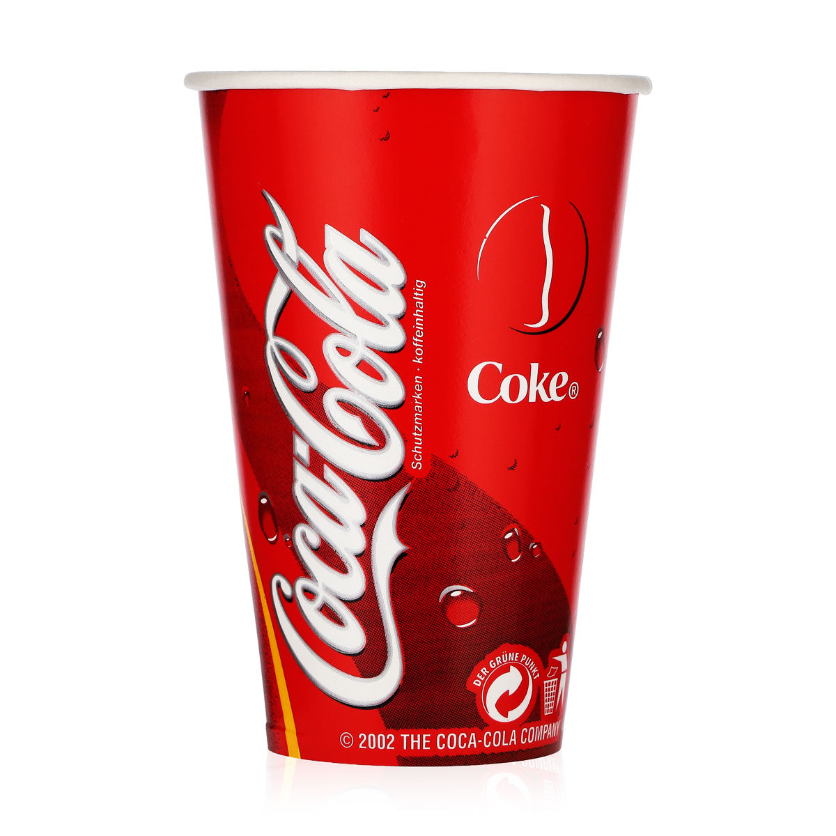 85x Coca Cola Softdrink Glas 0,3l Pappbecher Papier Einwegbecher (85er Set) – Ansicht 3