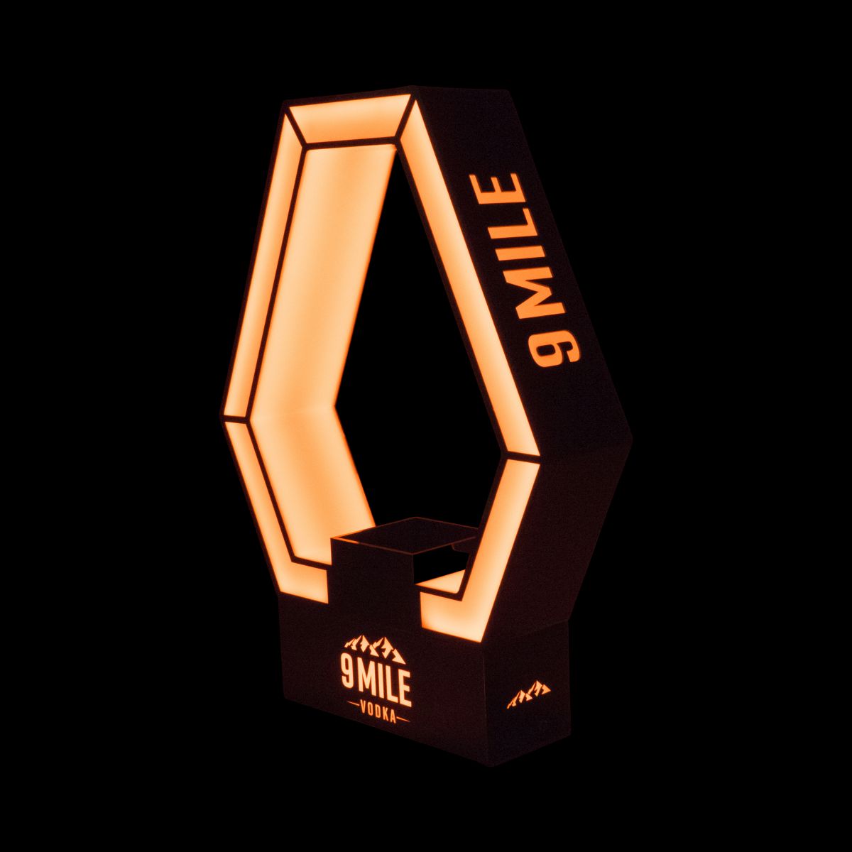 9 Mile Glorifier Exclusive Bottle Presenter LED Flaschenpräsentierer Luminated – Ansicht 2