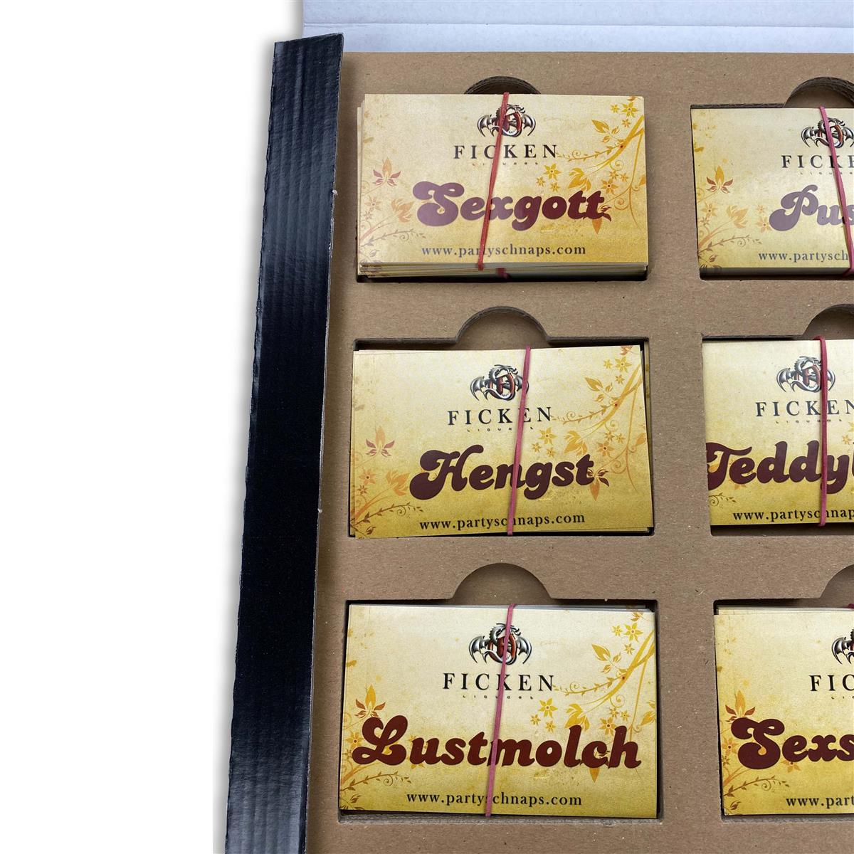 9x Ficken Likör Aufkleber Frauen 30er Sets Sprüche – Ansicht 4