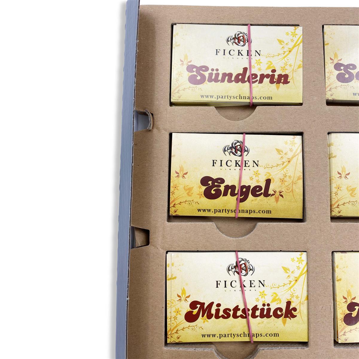 9x Ficken Likör Aufkleber Männer 30er Sets Sprüche – Ansicht 4