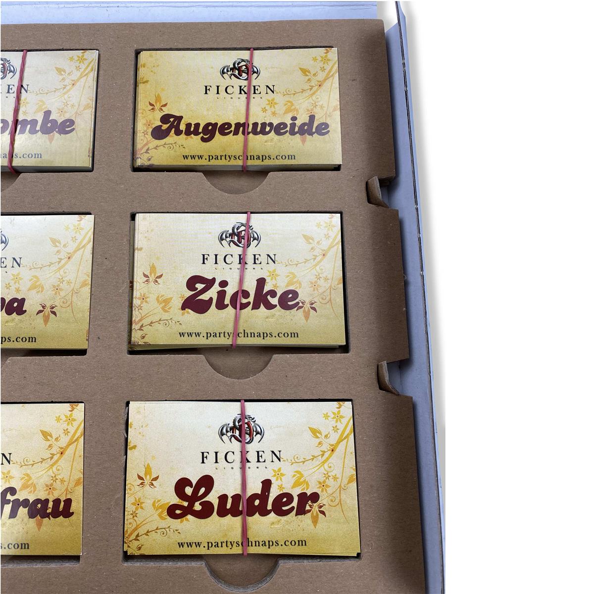 9x Ficken Likör Aufkleber Männer 30er Sets Sprüche – Ansicht 6