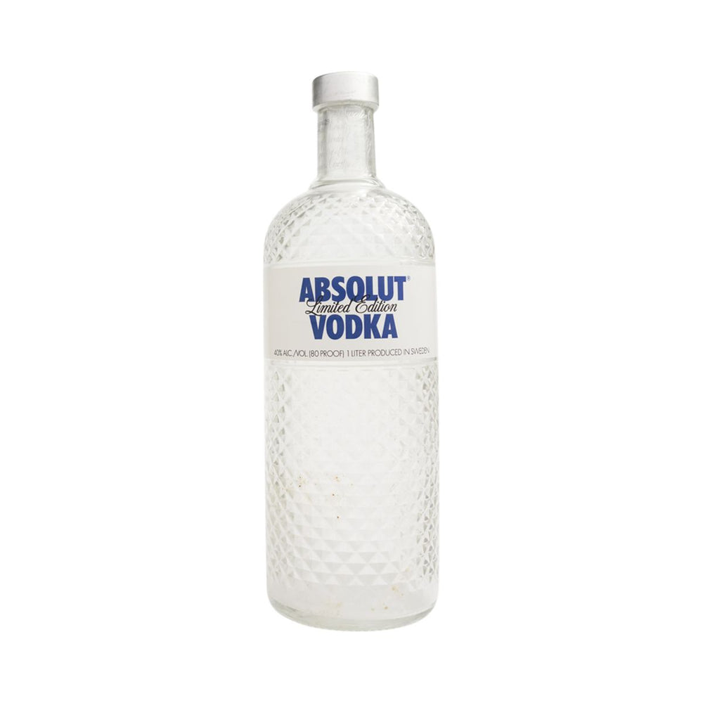 Absolut Dekoration Showflasche 1l LEER Dummyflasche Glas Kristallglas Design