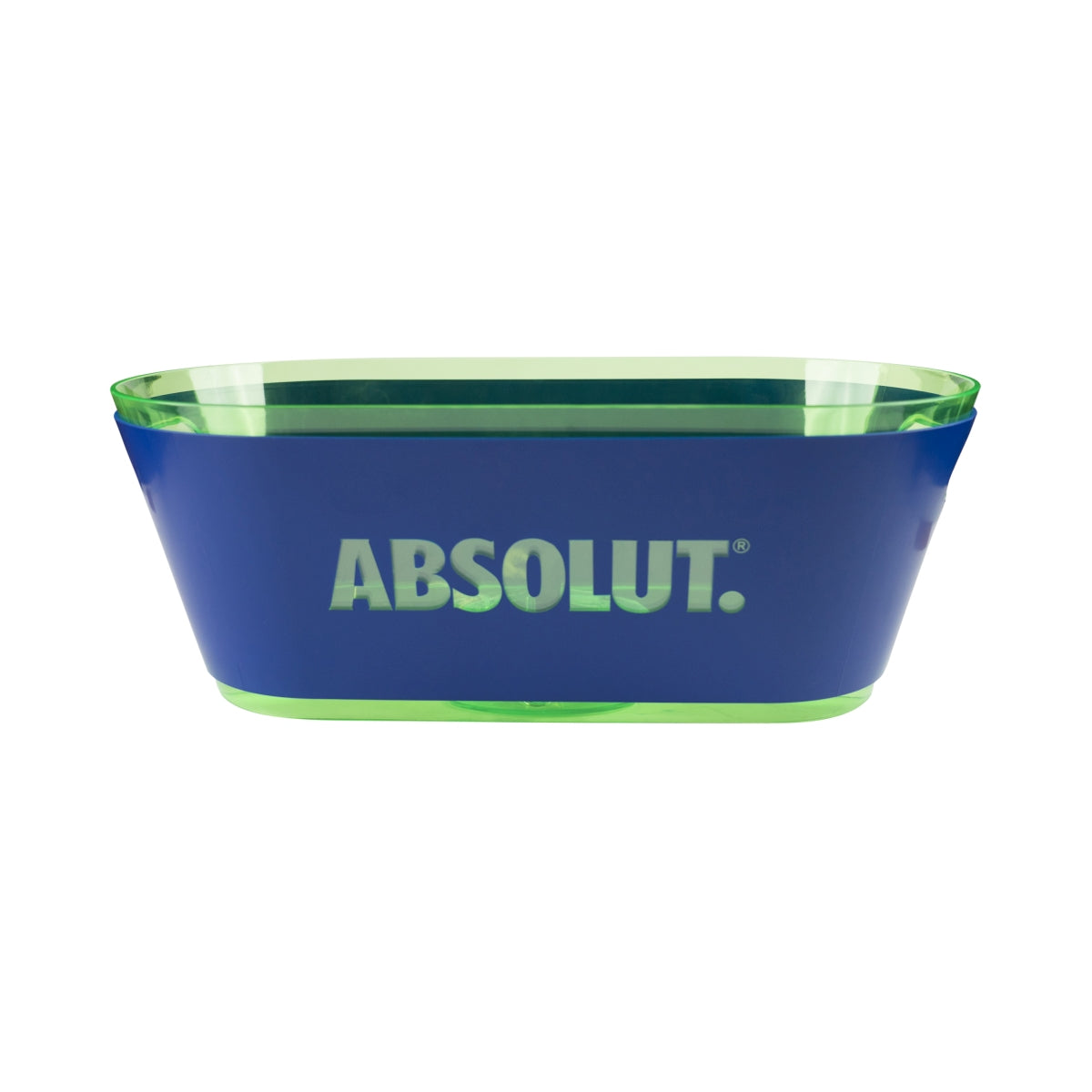 Absolut Kühler Flaschenkühler LED Cooler Eiswürfel Wanne Eisbox 50x25x19cm Lumi – Ansicht 3