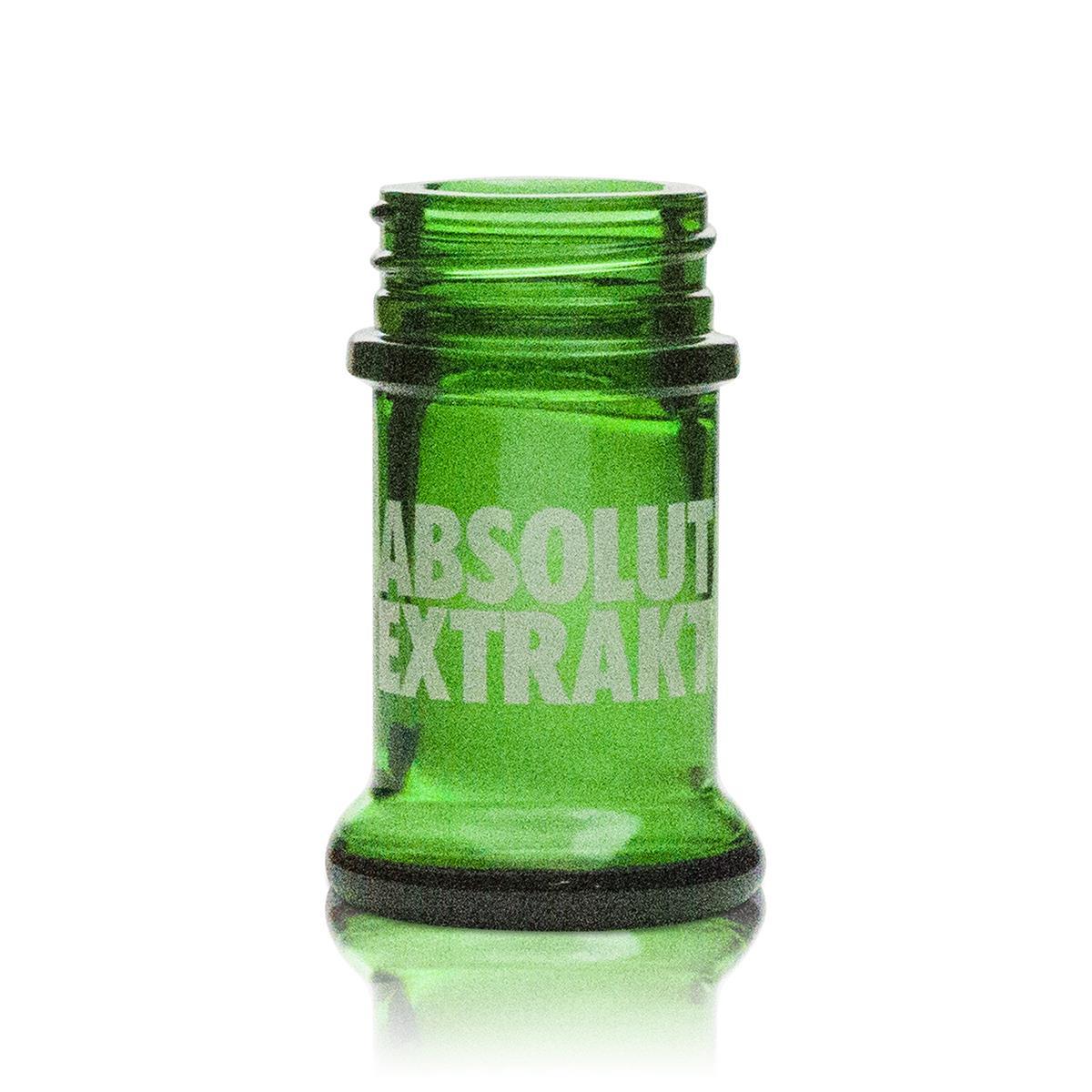 Absolut Shot Glas 2cl Kurze Stamper Schnaps Gläser Extrakt ohne Deckel Vodka Bar
