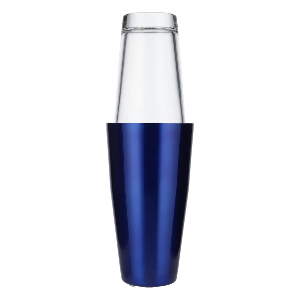 Absolut Vodka Boston Shaker Barshaker Barzubehör Edelstahl/Glas blau – Ansicht 3