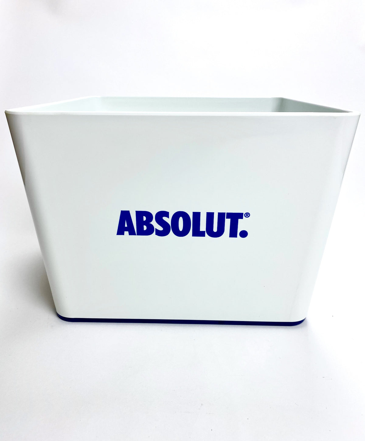Absolut Vodka Flaschenkühler Eiswürfelbehälter weiß ohne Deckel ohne OVP – Ansicht 2