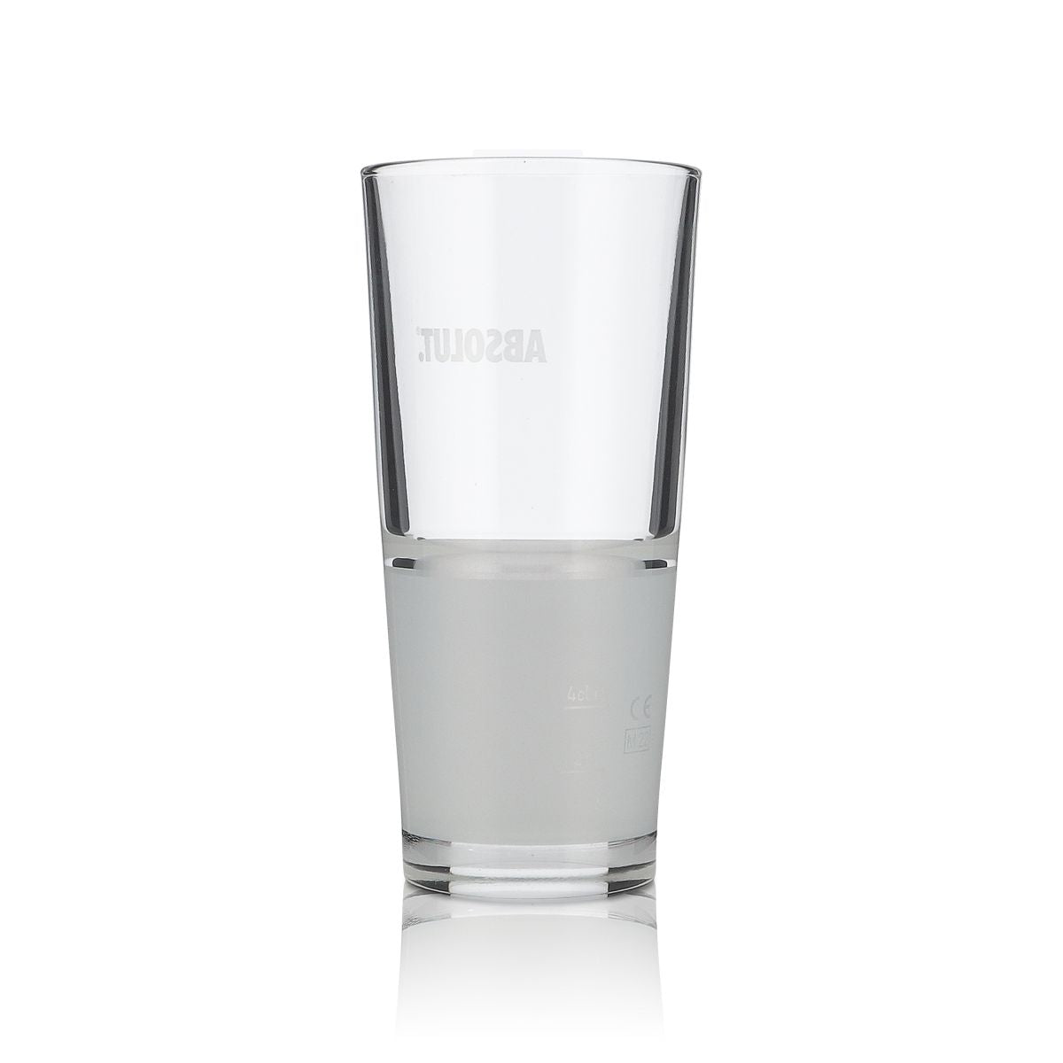 6x Absolut Glas 0,33l Frosted Design Satinierte Gläser Geeicht Longdrinks Cocktails – Ansicht 4